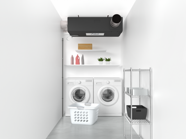 Sanutal AIR plafondmontage zijaansluiting