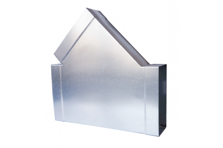 T stuk 45 horizontaal asymmetrisch