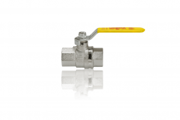 Bolkraan voor gas FF met hendel