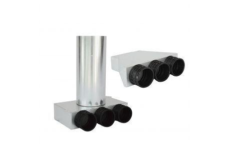 Ventiel verloop collector 3x63 1