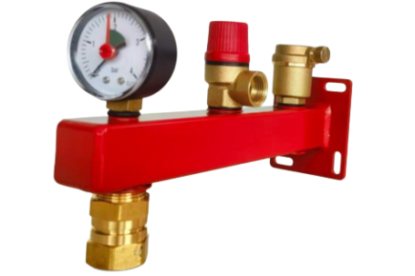 Expansievatconsole rood